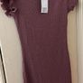 Overlock-detail crinkled dress size S Image 3