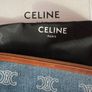 Celine pouch with leather strap Image 4