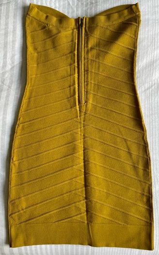 French Connection strapless bodycon style dress