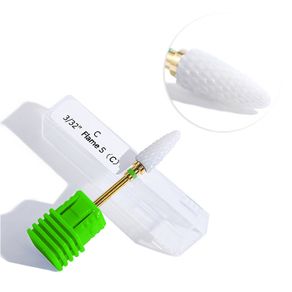 Ceramic Nail Drill Bits For Electric Nail Drill Flame Head - COARSE GRIT