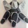 Felt guest slippers set with hanging wall organiser Image 3