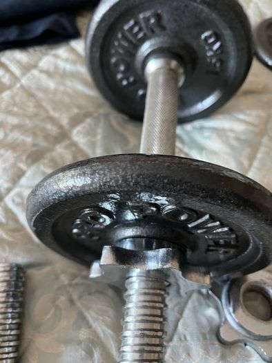 Pro power dumbbells