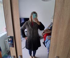 faux fur coat