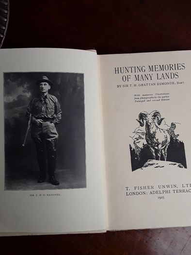 Hunting memories of many lands by sir T.H. Grattan Esmonde, Bart. (1925)