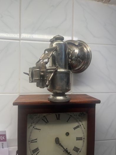 retro old bike oil lamp