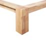 Bed Frame Solid Oak Wood 160x200 cm Image 3