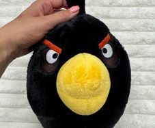 Angry Birds Black Bomb approx. 10" Plush No Sound Used Please see pictures