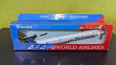 Airtours 1:200 scale model airplane, MD-80 aircraft, made by Wooster