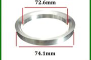 4 x New Spigot Rings (74.1 - 72.6)  Delivery