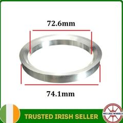 4 x New Spigot Rings (74.1 - 72.6)  Delivery