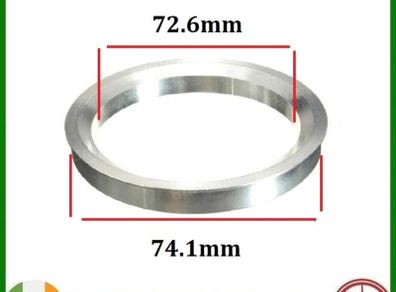 4 x New Spigot Rings (74.1 - 72.6)  Delivery