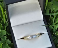 18ct Yellow Gold Diamond Eternity Ring