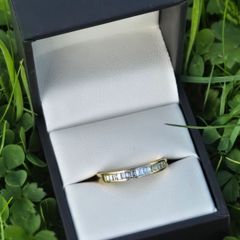 18ct Yellow Gold Diamond Eternity Ring