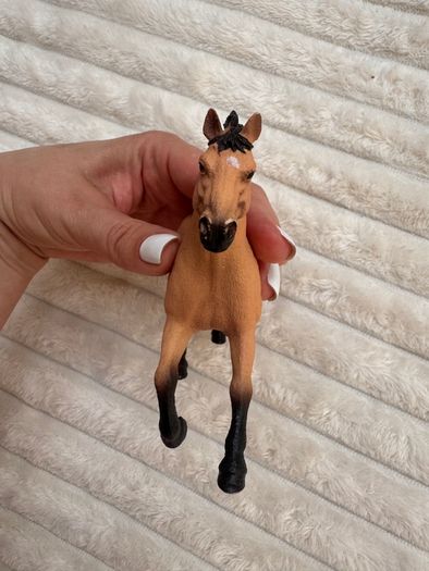 Schleich Horses Horse Club Quarter Horse Stallion 13853 approx. 10 cm. Used Please see photos