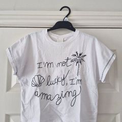 Zara White Crop T-Shirt