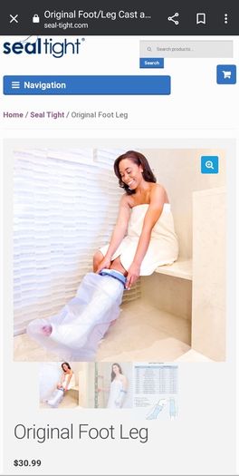 Brand New Leg Cast/Bandage Protector