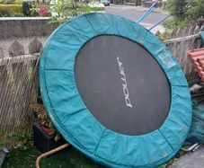Trampoline base
