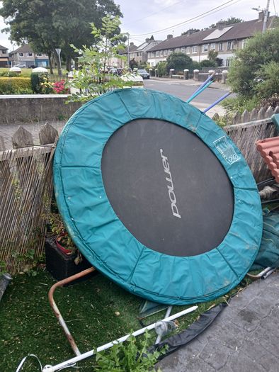 Trampoline base