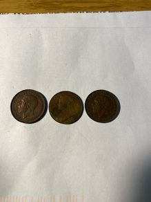 Farthings lot of 3