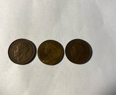 Farthings lot of 3