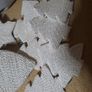 white wicker glitter decorations Image 3
