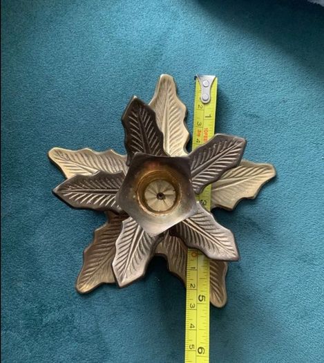 brass candle holder