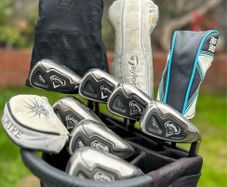 Full set of ladies golf clubs
