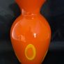 Retro art glass vase Image 4