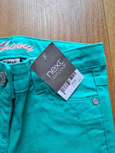 New Next Teal Blue Skinny Jeans