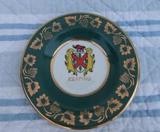 Keating Family Crest Arklow Pottery