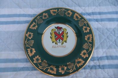 Keating Family Crest Arklow Pottery
