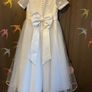 Communion dress & underskirt Image 2