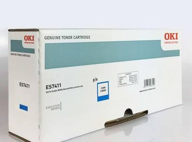Oki ES7411 Cyan Toner Ink