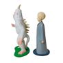 Star Trek 1991 Hamilton Collection Gorn Mugato Andorian Tellarite Talosian PVC Figures Image 5