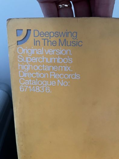 Deepswing in the music 12" vinyl