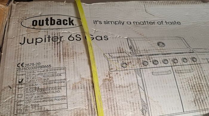 Outback Jupiter 6S Gas BBQ Brand New In Box / Never Assembled