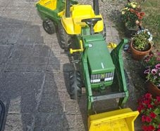 John Deere Roly Toys Tractor and Trailer