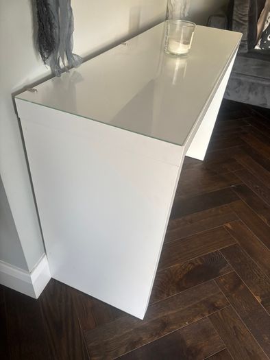Ikea Malm dressing table with glass top Free