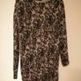 Marks and Spencers Black Floral Design Jumper dress Image 2