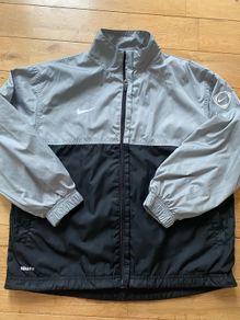 Nike Grey & Black Nikefit Rain jacket