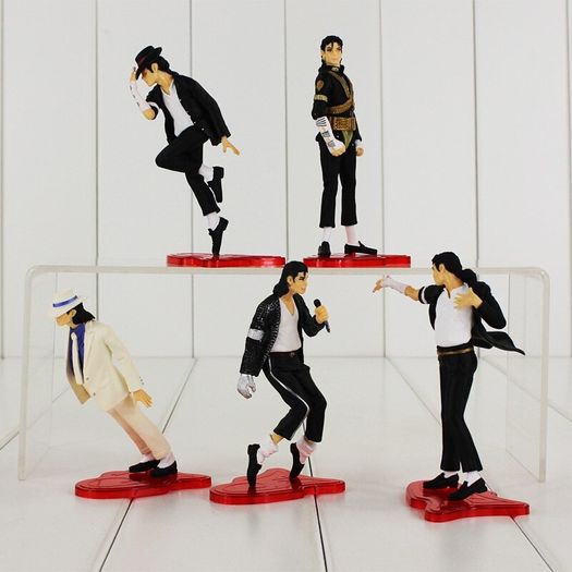 Jackson Action Figures X 5