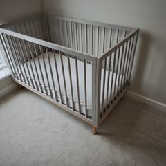 Baby Elegance Ollie Cot & Eco Mattress 120 x 60 cm