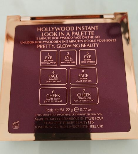 Charlotte Tilbury face pallete