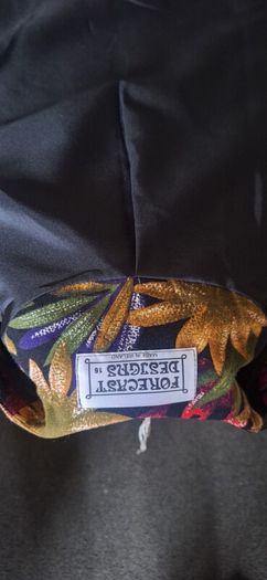 Womens Vibrant Botanical Print Tailored Jacket