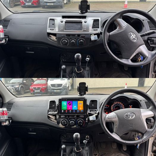 Toyota Hilux Android CarPlay Radio
