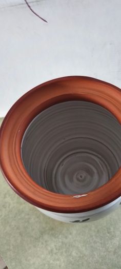 Medium Storage Pottery Pot and lid.