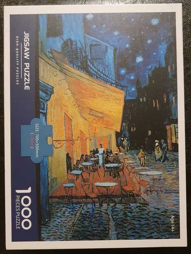 Cafe Terrace Van Gogh 1000 Piece Jigsaw Puzzle