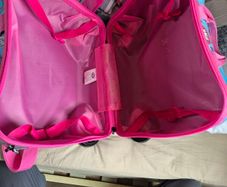 Star unicorn wheelie kids hard travel case