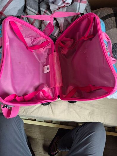 Star unicorn wheelie kids hard travel case