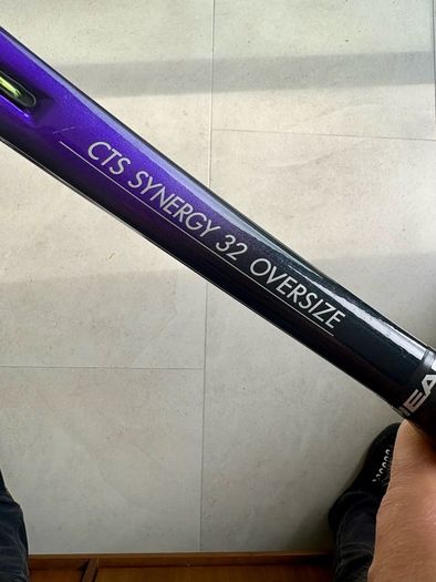 Prince CTS Synergy 32 Oversize tennis racket Grip 3.